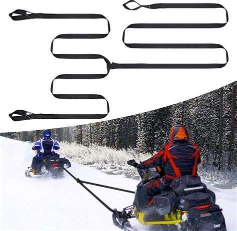 tow strap for snowmobile